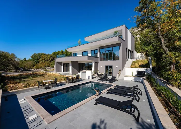 My Dalmatia - Senti With Shared Pool Apartment *